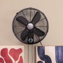 Cecotec Ventilador de Pared con Mando EnergySilence 4500 Power Wall Control Black. 50W, Diámetro 45cm, 4 Aspas Aerodinámicas,