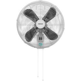 Cecotec Ventilador de Pared EnergySilence 4500 Power Wall. 50W, Diámetro de 45cm, 4 Aspas Aerodinámicas, Interruptor por Cadena,