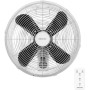 Cecotec Ventilador de Pared EnergySilence 4500 Power Wall. 50W, Diámetro de 45cm, 4 Aspas Aerodinámicas, Interruptor por Cadena,