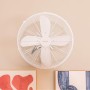 Cecotec Ventilador de Pared EnergySilence 4500 Power Wall. 50W, Diámetro de 45cm, 4 Aspas Aerodinámicas, Interruptor por Cadena,