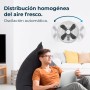 Cecotec Ventilador de Pared EnergySilence 4500 Power Wall. 50W, Diámetro de 45cm, 4 Aspas Aerodinámicas, Interruptor por Cadena,