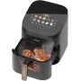 Cecotec Freidora de Aire sin Aceite 4,5L Plancha Grill Doble Resistencia Ahumador Integrado Air Fryer Cecofry&Grill Smokin'