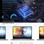BMAX-ordenador portátil Y14 2025 360 °, Notebook táctil de 14 pulgadas