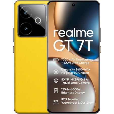 realme GT7T Smartphone 12+256GB, IceSense Black