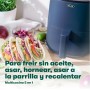 BELLA Freidora de Aire con Pantalla Táctil de 3L, Sin Precalentamiento, Sartén Antiadherente y Bandeja para Elementos