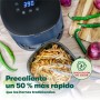 BELLA Freidora de Aire con Pantalla Táctil de 3L, Sin Precalentamiento, Sartén Antiadherente y Bandeja para Elementos