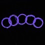 COVVY Cable LED Tira de Luces de Neon Flexible de 5 * 1 M Alimentado 3 Modos de Funcionamiento, Perfecto para Decoración de