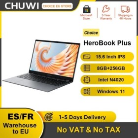 CHUWI-ordenador portátil HeroBook Plus, 15,6 pulgadas, 16:9, FHD, PC, 