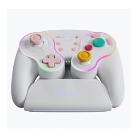 LinYuvo Gamepad inalámbrico con luz multicolor RGB Retro para Nintendo