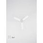 CREATE / WINDCALM S/Ventilador de techo ABS con luz blanco aspas efecto madera clara con controlador y mando / 40W,