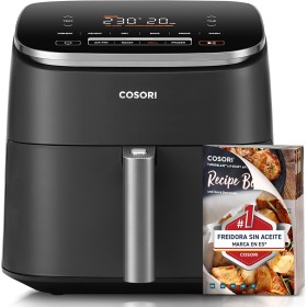 COSORI Freidora de Aire Turbo Blaze™ 6L, Air Fryer 46% Más Rápida con Motor DC, Freidora sin Aceite 9 en 1, con 117 Recetas de