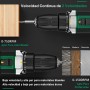 Sundpey Taladro Atornillador Bateria 21V - Atornillador Electrico con 2x2.0Ah Baterías, Taladro Bateria 45N.m Max, 18+1 Ajuste