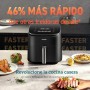 COSORI Freidora de Aire Turbo Blaze™ 6L, Air Fryer 46% Más Rápida con Motor DC, Freidora sin Aceite 9 en 1, con 117 Recetas de