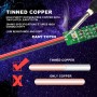 CARLITS 30m 20AWG Cable de Extensión Cable de Alambre Cobre Estañado Calibre 2x0.5mm² 20 Cable de Conexión de 2 Cables Eléctrico