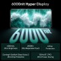 realme GT 6T 5G Smartphone,50MP LYT-600 Main Caméra,Snapdragon 7s Gen3 Processeur,120Hz 6.78’’ 6000nit Hyper Display,NFC,Dual