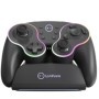 LinYuvo Gamepad inalámbrico con luz multicolor RGB Retro para Nintendo