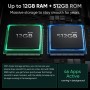 realme GT 6T 5G Smartphone,50MP LYT-600 Main Caméra,Snapdragon 7s Gen3 Processeur,120Hz 6.78’’ 6000nit Hyper Display,NFC,Dual