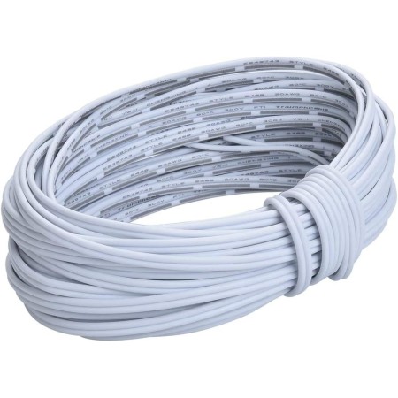 Cable de extensión de 20 m, 20 AWG, 2 pines, para tira de luces LED de un solo color, cinta de luces 3528 5050