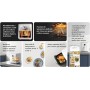 Xiaomi Smart Air Fryer 6.5L - Freidora de aire 6.5L, 1800W, +100 recetas, pantalla OLED, temperatura regulable 40°C-220°C °,