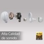 Sony LinkBuds S - Auriculares True Wireless con Noise Cancelling, Ultraligeros, Calidad de llamada cristalina, Hasta 20 H de