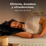 Cecotec Ventilador de Techo con Luz EnergySilence Aero 5275 White&BlackWood 40 W y 52", con motor DC, mando a distancia, luz
