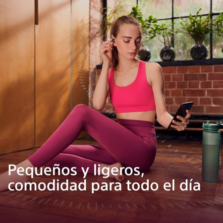 Sony Auriculares LinkBuds S True Wireless Noise Cancelling, Conexión Bluetooth multipunto, Micrófono para Llamadas de teléfono,
