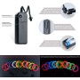 COVVY Cable LED Tira de Luces de Neon Flexible de Alimentado 3 Modos de Funcionamiento, Decoración de Coche, Fiestas, Disfraz de