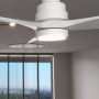 Cecotec Ventilador de Techo con Mando a Distancia y Temporizador EnergySilence Aero 5200 White Design. 40W, Diámetro 132 cm,