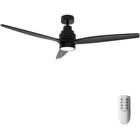 Cecotec Ventilador de Techo con Mando a Distancia y Temporizador EnergySilence Aero 5200 White Design. 40W, Diámetro 132 cm,