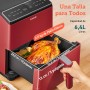 COSORI Freidora sin Aceite Inteligente 6,4L, Freidora de Aire Caliente con Doble Calefacción, sin Agitación sin