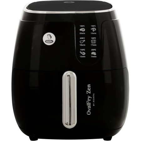 Freidora de Aire OvalFry Zen 6L – Airfryer Sin Aceite, 1700W, 8 Programas, Pantalla Táctil, Cesta Antiadherente, Diseño Ovalado