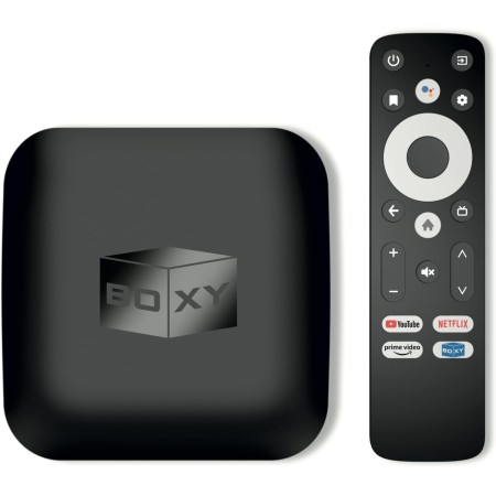 BOXY Android TV 11 Box | Reproductor multimedia | Dune HD Media Center | Chromecast | Netflix in 4K Dolby Vision & Atmos | VP9