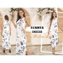 AUSELILY Vestidos Largos Mujer Verano Maxi Sin Mangas Informal Vestido de Playa con Bolsillos