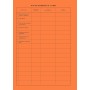 PAQ. 3 LIBROS DE ÓRDENES Y ASISTENCIAS. A4, 25 folios triplicados y numerados.