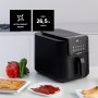 Taurus Amazing - Freidora de aire sin aceite AF1701D, Cestillo 5,5L, 8 programas, Pantalla táctil, Timer, Hasta 200 grados C,