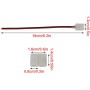 CESFONJER 20 piezas kits conectores tiras luz LED incluyen cable conexión sin soldadura LED 2 pines de 8 mm de ancho, conector