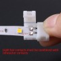 CESFONJER 20 piezas kits conectores tiras luz LED incluyen cable conexión sin soldadura LED 2 pines de 8 mm de ancho, conector