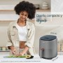 COSORI Freidora de Aire Inteligente 75-230℃, Air Fryer con 7 Programas, Pantalla Táctil Digital, 30 Recetas de APP, Freidora sin