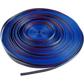 LitaElek 10m 22AWG Cable Alargador Tira LED RGB LED Strip Extension Cable 4 Pines Cable Extensión Cinta LED Cable Conexión