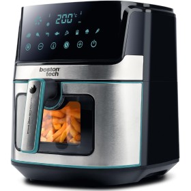 EUDAI Freidora de Aire 6.5L, Freidora sin Aceite con Ventana, 8 programas, Pantalla LED, Control Táctil, Temperatura Regulable,