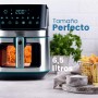 EUDAI Freidora de Aire 6.5L, Freidora sin Aceite con Ventana, 8 programas, Pantalla LED, Control Táctil, Temperatura Regulable,