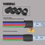 AOTOINK Cable Eléctrico RGB 4x0,32mm², Cable de Extensión LED de Calibre 22 de 20M 4 pines, 22 AWG Alambre para la Tira LED RGB