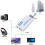 Convertidor Wii a HDMI, adaptador Zeato Wii a HDMI, Wii a HDMI 1080P 720P, salida de conector de vídeo y audio de 3,5 mm,