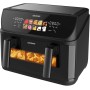 Cecotec Freidora de Aire sin Aceite de 10L con Doble Resistencia, Plancha, Grill, Air Fryer Cecofry&Grill Duoheat 10000. 2800W,