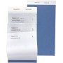 Exacompta 96201E Paquet de 10 Blocs Maitre d'Hôtel format vertical comprenant 50 feuilles dupli 15 x 8 cm