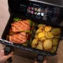 Cecotec Freidora de Aire sin Aceite de 10L con Doble Resistencia, Plancha, Grill, Air Fryer Cecofry&Grill Duoheat 10000. 2800W,