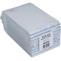 Exacompta 96201E Paquet de 10 Blocs Maitre d'Hôtel format vertical comprenant 50 feuilles dupli 15 x 8 cm