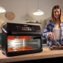 Cecotec Freidora de Aire sin Aceite de 10L con Doble Resistencia, Plancha, Grill, Air Fryer Cecofry&Grill Duoheat 10000. 2800W,
