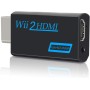 Convertidor Wii a HDMI, adaptador Zeato Wii a HDMI, Wii a HDMI 1080P 720P, salida de conector de vídeo y audio de 3,5 mm,