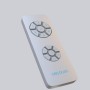Cecotec Ventilador de Techo con Luz EnergySilence Aero 5295 GoldWhite 35W con motor DC y 52” con luz LED de 18W, mando a